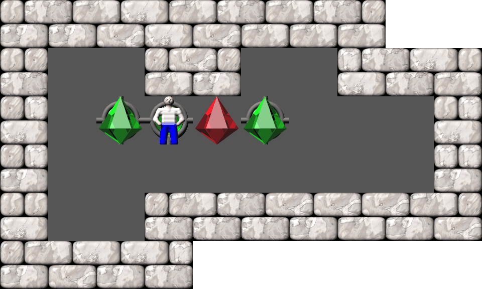 Sokoban Funny Template Levels level 64